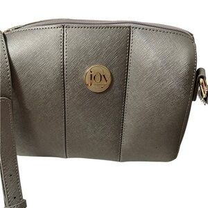 Joy Mangano Gray Adjustable Strap Shoulder Bag NWT
